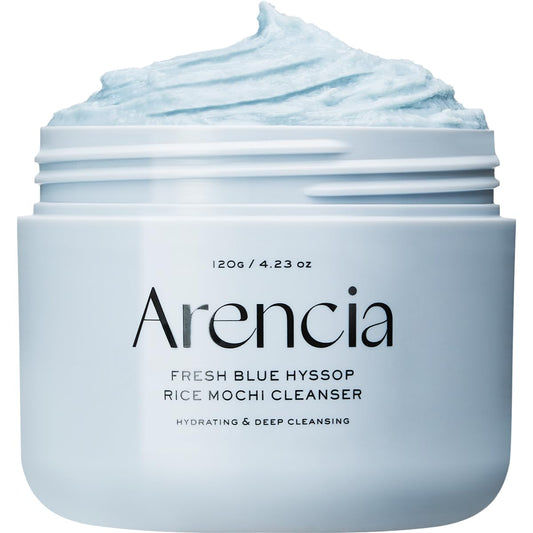 Hyssop Brightening and Deep-Cleansing Face Scrub and Exfoliator for All Skin Types, Targeting Sebaceous Filaments and Blackheads (4.23 oz)